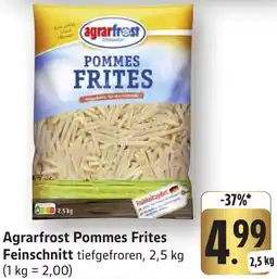 Edeka Neukauf Agrarfrost Pommes Frites Feinschnitt Angebot