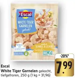 Edeka Neukauf Escal White Tiger Garnelen Angebot
