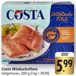 Edeka Neukauf Costa Wildlachsfilets Angebot