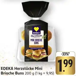 Edeka Neukauf EDEKA Herzstücke Mini Brioche Buns Angebot