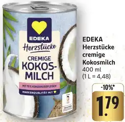 Edeka Neukauf EDEKA Herzstücke cremige Kokosmilch Angebot
