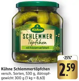 Edeka Neukauf Kühne Schlemmertöpfchen Angebot