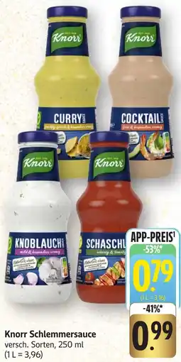 Edeka Neukauf Knorr Schlemmersauce Angebot