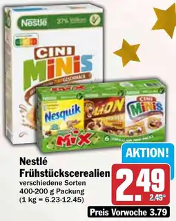 HIT Nestlé Frühstückscerealien Angebot
