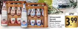 Edeka Neukauf Schwarzwald Sprudel Mineralwasser Angebot