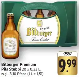 Edeka Neukauf Bitburger Premium Pils Stubbi Angebot