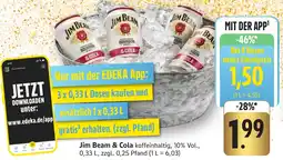Edeka Neukauf Jim Beam & Cola Angebot