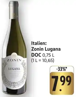 Edeka Neukauf Italien: Zonin Lugana DOC Angebot