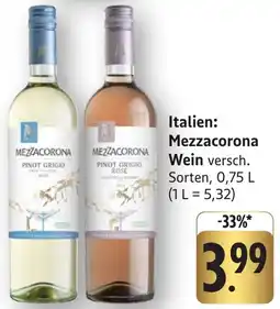 Edeka Neukauf Italien: Mezzacorona Wein Angebot