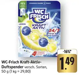 Edeka Neukauf WC-Frisch Kraft-Aktiv- Duftspender Angebot