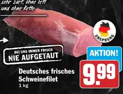 HIT Deutsches frisches Schweinefilet Angebot