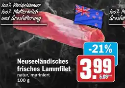 HIT Neuseeländisches frisches Lammfilet Angebot