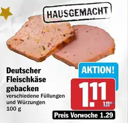 HIT Deutscher Fleischkäse gebacken Angebot