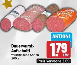 HIT Dauerwurst- Aufschnitt Angebot