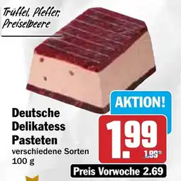 HIT Deutsche Delikatess Pasteten Angebot