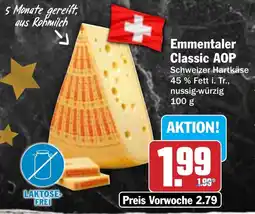 HIT Emmentaler Classic AOP Schweizer Hartkäse Angebot
