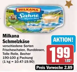 HIT Milkana Schmelzkäse Angebot