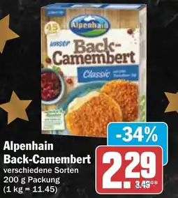 HIT Alpenhain Back Camembert Angebot