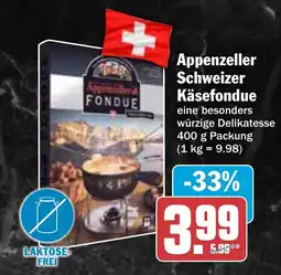 HIT Appenzeller Schweizer Käsefondue Angebot