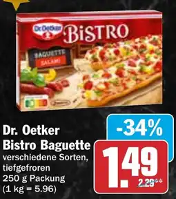 HIT Dr. Oetker Bistro Baguette Angebot