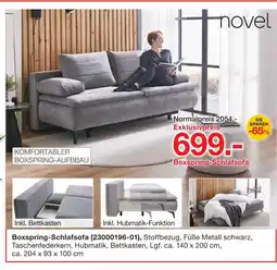Möbelzentrum Pforzheim Novel boxspring-schlafsofa Angebot