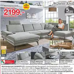 Möbelzentrum Pforzheim Dieter knoll wohnlandschaft Angebot