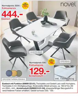 Möbelzentrum Pforzheim Novel esstisch mit funktion Angebot