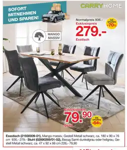 Möbelzentrum Pforzheim Carryhome esstisch Angebot