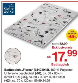 Möbelzentrum Pforzheim Kleine wolke badteppich flores Angebot