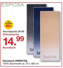 Möbelzentrum Pforzheim Esposa saunatuch Angebot