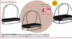 Möbelzentrum Pforzheim Ambia home dekotablett ca. 22 x 11 x 19 cm Angebot