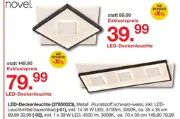 Möbelzentrum Pforzheim Novel led-deckenleuchte ca. 35 x 35 cm Angebot