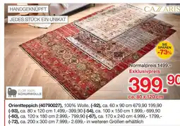 Möbelzentrum Pforzheim Cazaris orientteppich ca. 80 x 120 cm Angebot