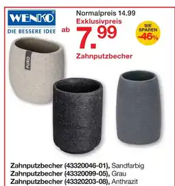 Möbelzentrum Pforzheim Wenko zahnputzbecher Angebot