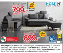 Möbelzentrum Pforzheim Hom´in 2-sitzer Angebot