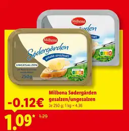 Lidl Milbona sødergården gesalzen Angebot