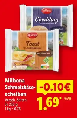Lidl Milbona cheddary Angebot