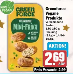 HIT Greenforce Vegane Produkte Angebot