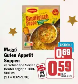 HIT Maggi Guten Appetit Suppen Angebot
