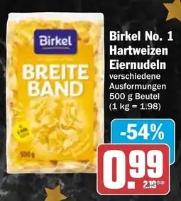 HIT Birkel No. 1 Hartweizen Eiernudeln Angebot