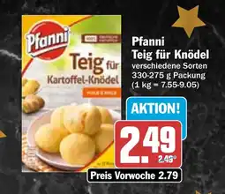 HIT Pfanni Teig für Knödel Angebot