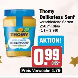 HIT Thomy Delikatess Senf Angebot