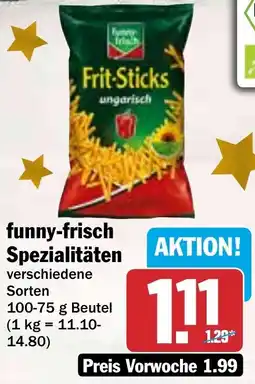HIT funny-frisch Spezialitäten Angebot