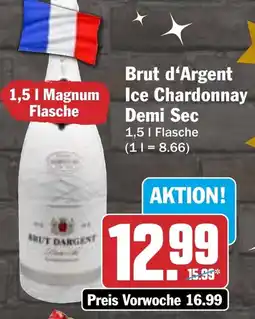 HIT Brut d'Argent Ice Chardonnay Demi Sec Angebot