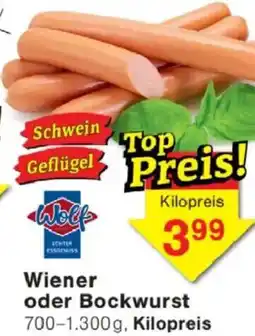 Jawoll Wolf Wiener oder Bockwurst Angebot
