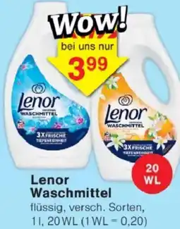 Jawoll Lenor Waschmittel Angebot