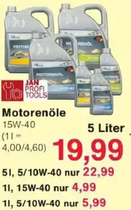 Jawoll Motorenöle Angebot