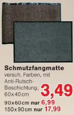 Jawoll Schmutzfangmatte Angebot