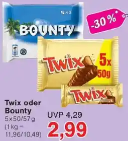 Jawoll Twix oder Bounty Angebot