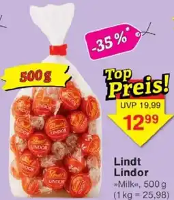 Jawoll Lindt Lindor Angebot